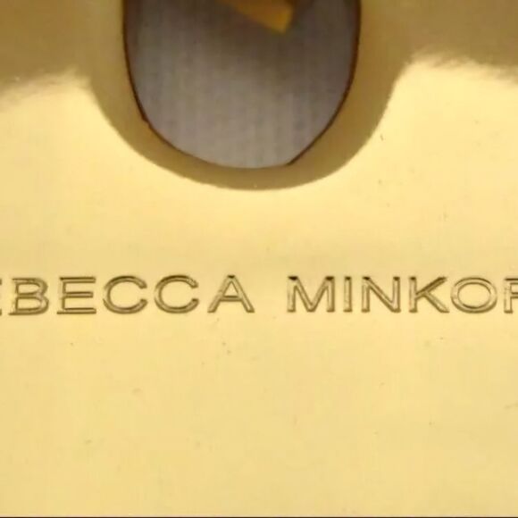 Rebecca Minkoff Gold-Tone And Black Enamel Blade Necklace - Picture 6 of 13